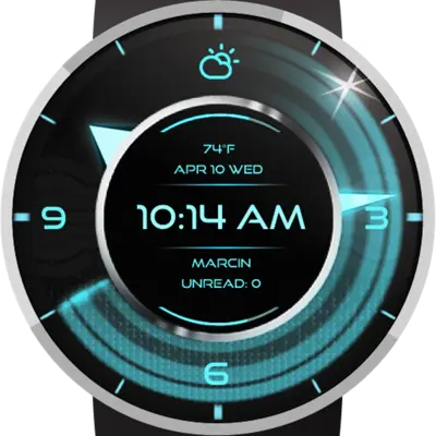 Countdown Watch Face android App screenshot 0